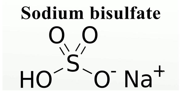 Sodium bisulfate – an acid salt