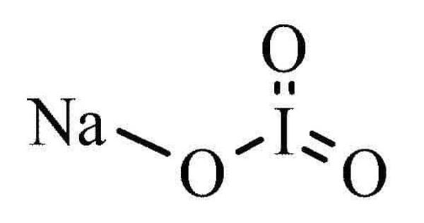 Sodium iodate – an organic molecular entity