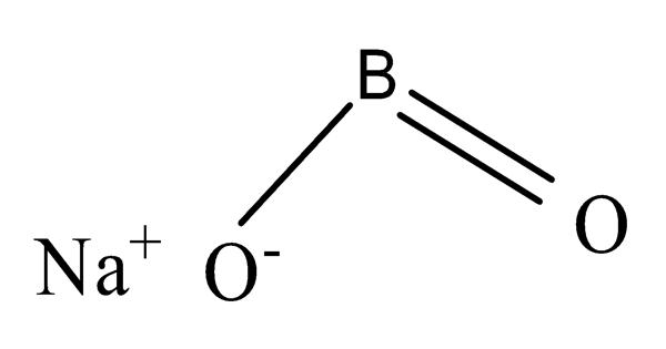 Sodium metaborate – a colorless solid chemical compound
