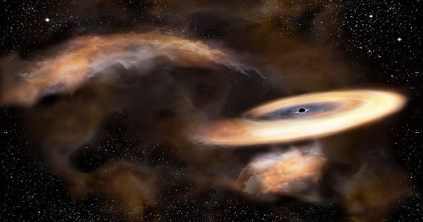 Astronomers Identified Clearest Supermassive Black Hole in Motion