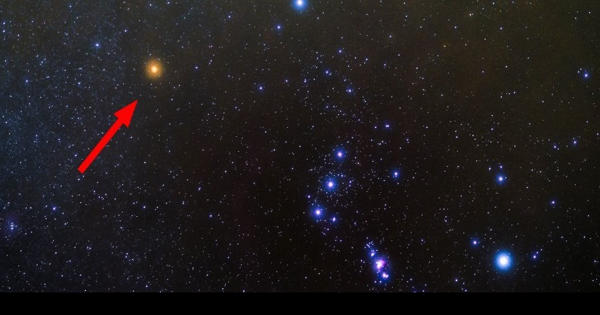 Betelgeuse – a Large Red Supergiant Star in the Orion Constellation