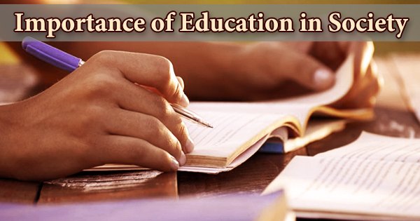 Importance of Education in Society