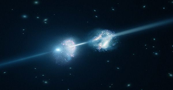 Spectacularly Bright Galaxy Reveals How Inflowing Gas Leads To Rapid Star Formation