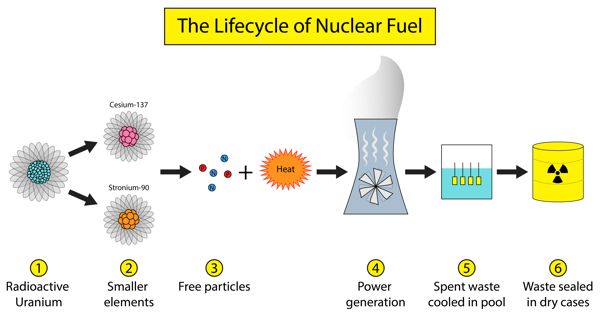 Spent Nuclear Fuel from Power Plants is Potential to Produce Electricity