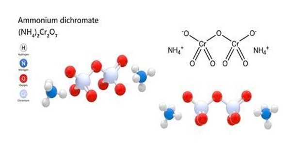 Ammonium Dichromate – a Flammable Inorganic Compound