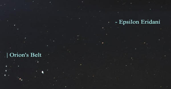 Epsilon Eridani – a Star in the Southern Constellation