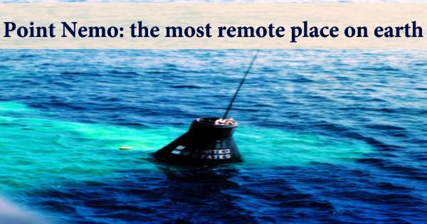 Point Nemo: the most remote place on earth