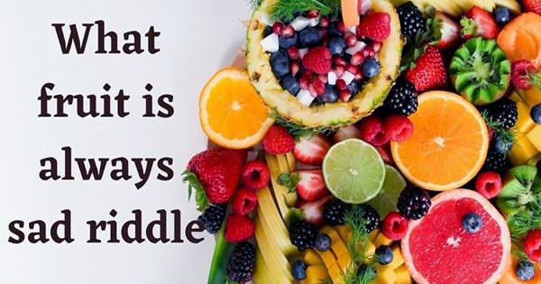Can you solve this Fruity Little Logical Riddle?