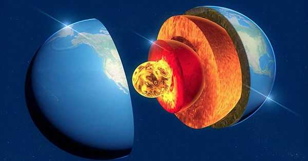 Earth’s Core is Growing Faster on One Side than the other Making it Lopsided