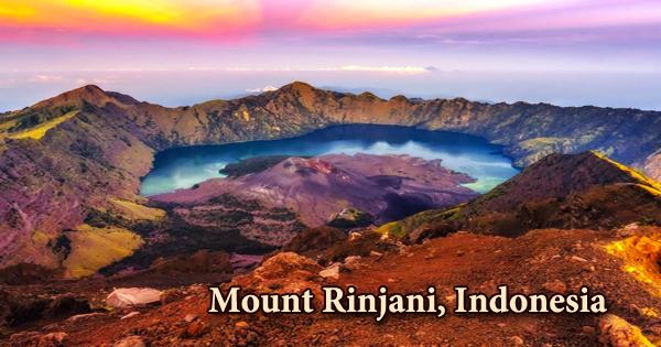 Mount Rinjani, Indonesia