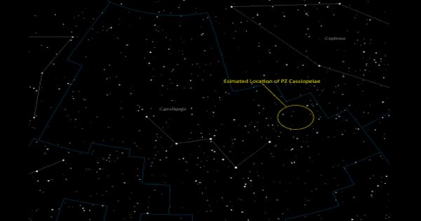 PZ Cassiopeiae – a Red Supergiant Star