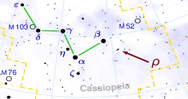 S Cassiopeiae – a Mira Variable Star in the Constellation Cassiopeia