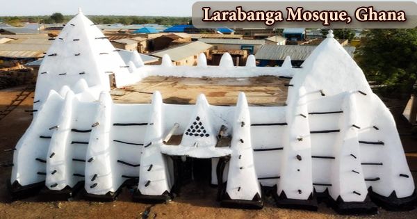 A visit to a historical place/building (Larabanga Mosque, Ghana)