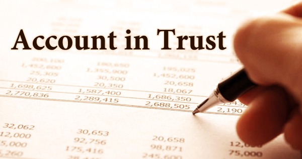 Account in Trust