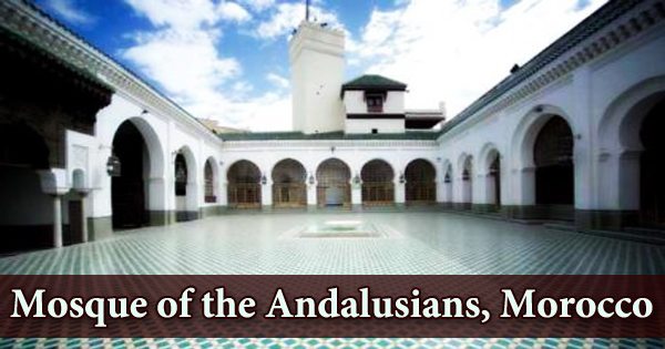 A visit to a historical place/building (Mosque of the Andalusians, Morocco)