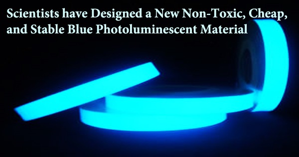Scientists have Designed a New Non-Toxic, Cheap, and Stable Blue Photoluminescent Material