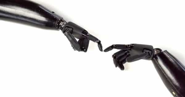 Touch Sense Enhances Robot Arm Control