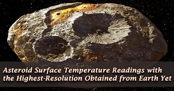 Asteroid Surface Temperature Readings with the Highest-Resolution Obtained from Earth Yet