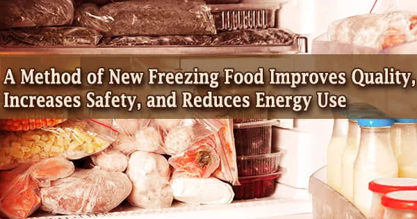 A Method of New Freezing Food Improves Quality, Increases Safety, and Reduces Energy Use