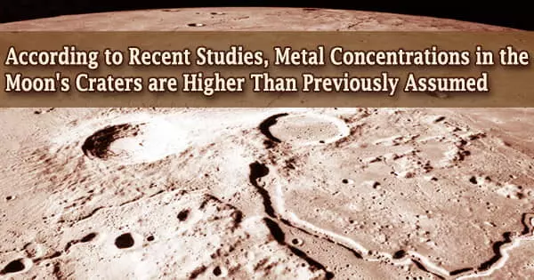 According to Recent Studies, Metal Concentrations in the Moon’s Craters are Higher Than Previously Assumed