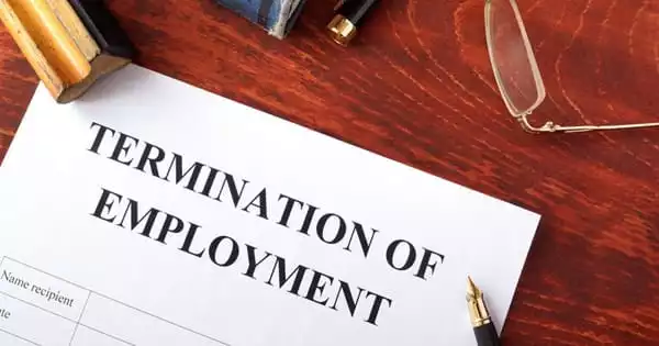 Letter of Termination to an Employee in 30 Day Notice