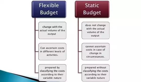 Differences Between Static Budget And Flexible Budget Assignment Point