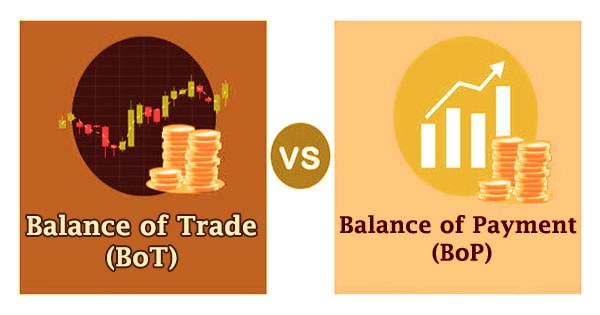 Difference between Balance of Trade (BoT) and Balance of Payment (BoP)