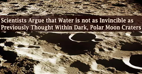 Scientists Argue that Water is not as Invincible as Previously Thought Within Dark, Polar Moon Craters