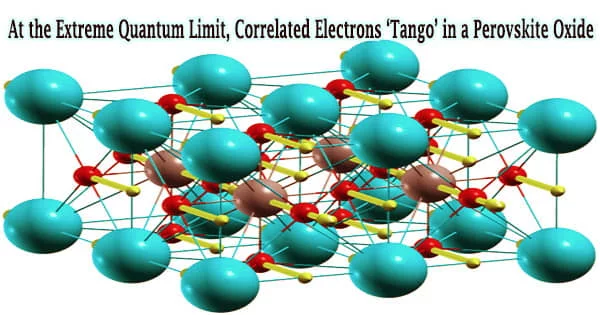 At the Extreme Quantum Limit, Correlated Electrons ‘Tango’ in a Perovskite Oxide