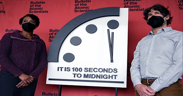 Doomsday Clock Stays Closest It has Been to Midnight for Third Year in a Row