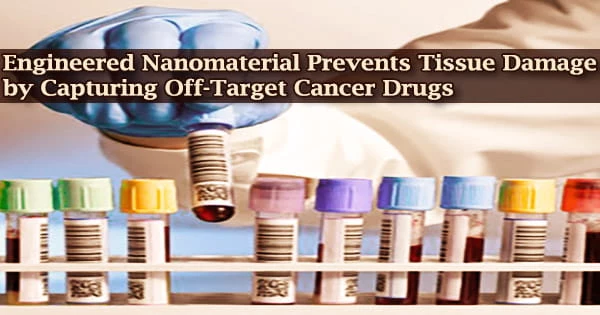 Engineered Nanomaterial Prevents Tissue Damage by Capturing Off-Target Cancer Drugs