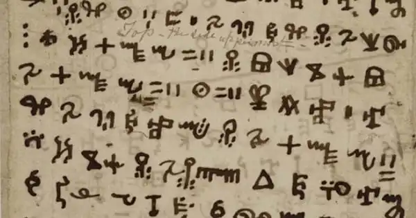 The Evolution of Writing is revealed through a Rare African Script