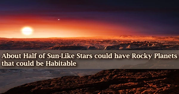About Half of Sun-Like Stars could have Rocky Planets that could be Habitable