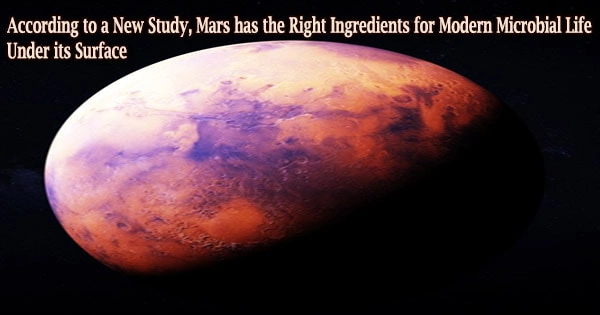 According to a New Study, Mars has the Right Ingredients for Modern Microbial Life Under its Surface