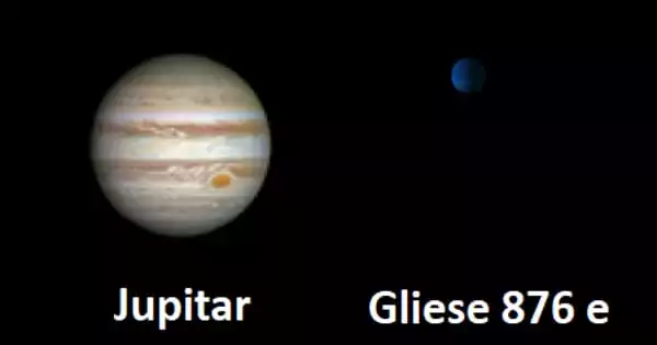 Gliese 876 e – an Exoplanet