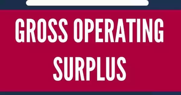 Gross Operating Surplus – in the National Accounts