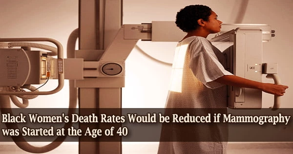 Black Women’s Death Rates Would be Reduced if Mammography was Started at the Age of 40
