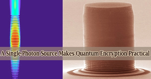 A Single-Photon Source Makes Quantum Encryption Practical