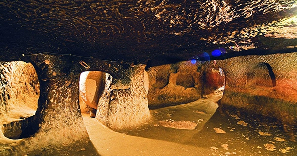 A Man Knocked Down His Basement Wall, Discovering Ancient Underground City That Housed 20,000 People
