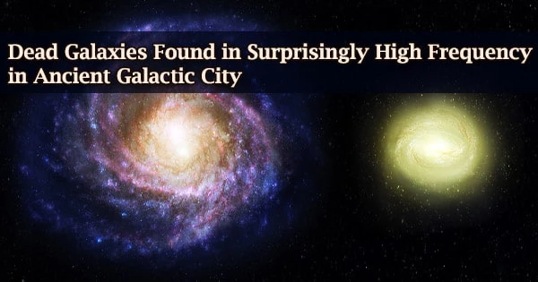 Dead Galaxies Found in Surprisingly High Frequency in Ancient Galactic City