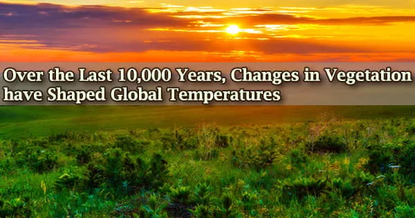 Over the Last 10,000 Years, Changes in Vegetation have Shaped Global Temperatures