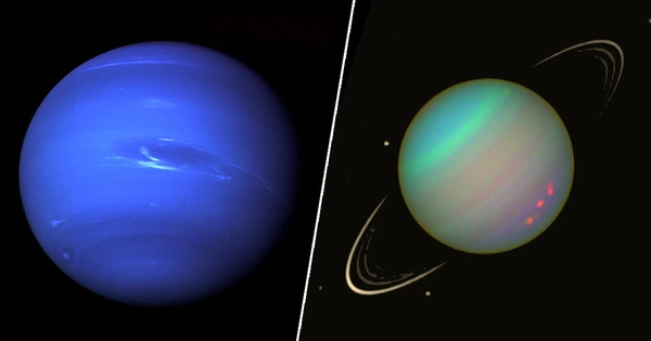 Why the similar Planets Uranus and Neptune are different Colors?