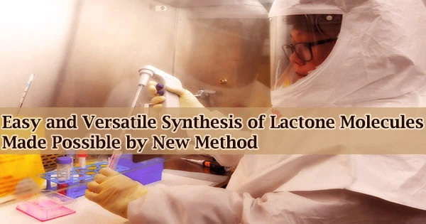 Easy and Versatile Synthesis of Lactone Molecules Made Possible by New Method