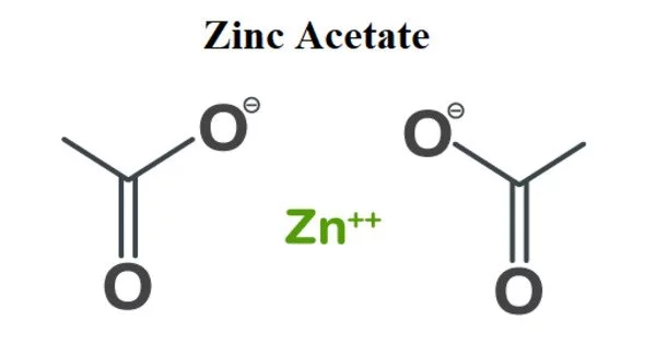 Zinc Acetate – an acetate salt