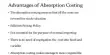 Advantages of Absorption Costing System