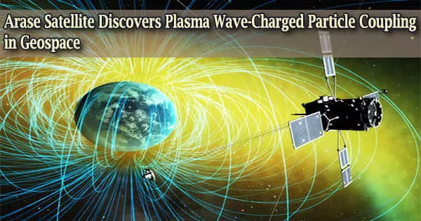 Arase Satellite Discovers Plasma Wave-Charged Particle Coupling in Geospace