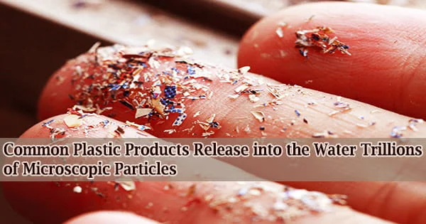 Common Plastic Products Release into the Water Trillions of Microscopic Particles