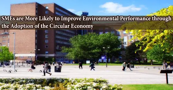 SMEs are More Likely to Improve Environmental Performance through the Adoption of the Circular Economy