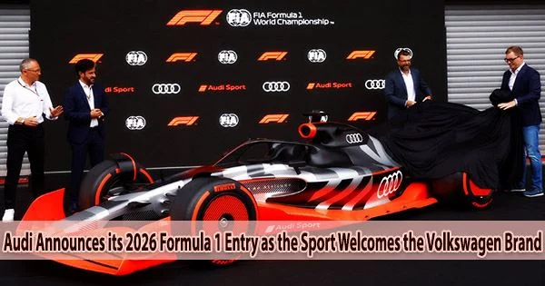 Audi Announces its 2026 Formula 1 Entry as the Sport Welcomes the Volkswagen Brand