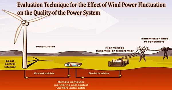 Evaluation Technique for the Effect of Wind Power Fluctuation on the Quality of the Power System